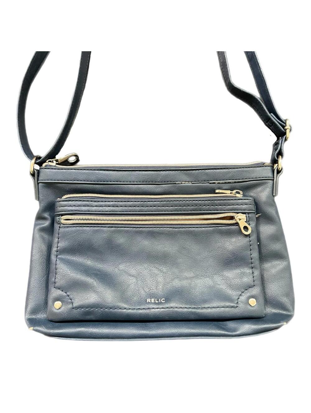 Relic‎ Blue Crossbody Bag with Adjustable Strap